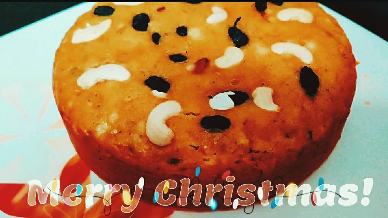 Plum Cake | Christmas special Fruit cake | Eggless without oven - YouTube