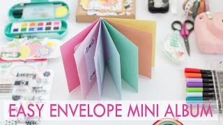 EASY ENVELOPE MINI ALBUM BASE - PROCESS VIDEO