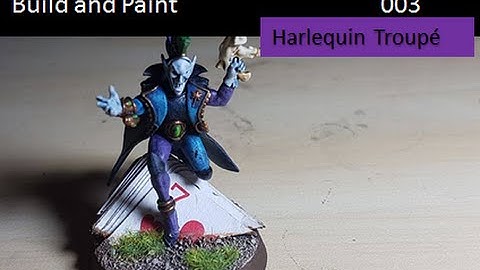 Warhammer 40k Harlequin Painting Tutorial The Dark Artisan Build and Paint pt3