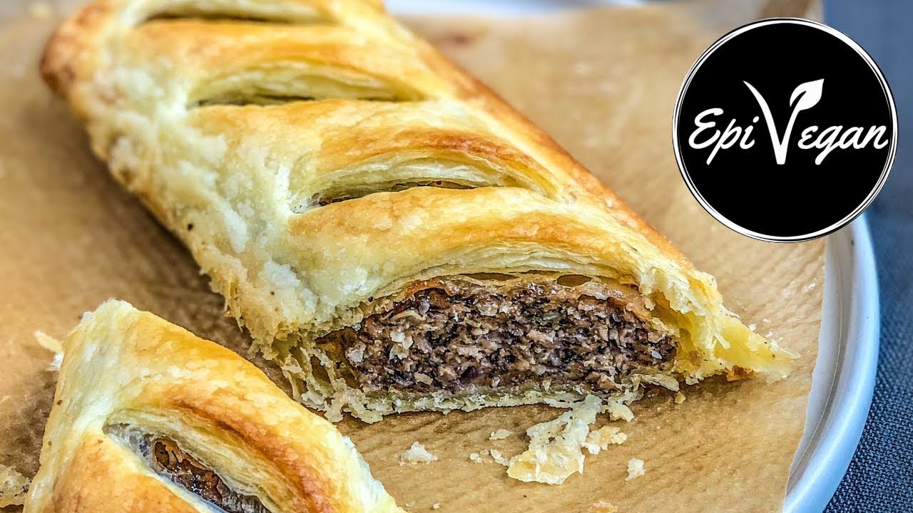 Vegan Sausage Rolls Mushroom sage and red onion YouTube
