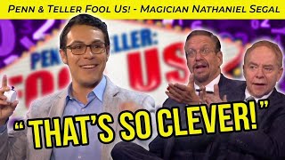 SURPRISE ENDING! Nathaniel Segal on Penn & Teller: Fool Us Stuns with Number Trick