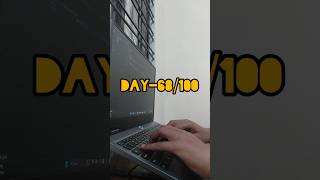 Day-68/100 #100daysofcode #coding