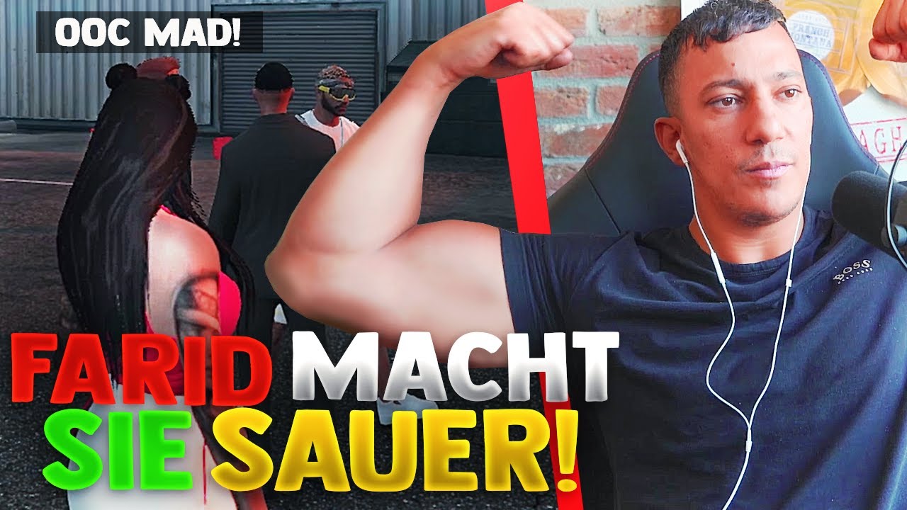 😂FARID BANG macht sie OOC MAD!🤬| GTA RP Teil 15 | Farid Bang Stream Highlights✨