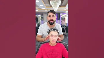 تحويل الشعر العادي الى شعر كيرلي 