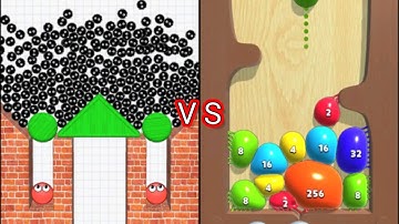 Hide Ball gameplay 🆚 Blob Merge 3D gameplay🎮