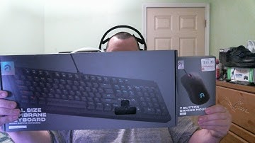 My Review of the ATRIX full size keyboard and ATRIX 7 button  gaming mouse