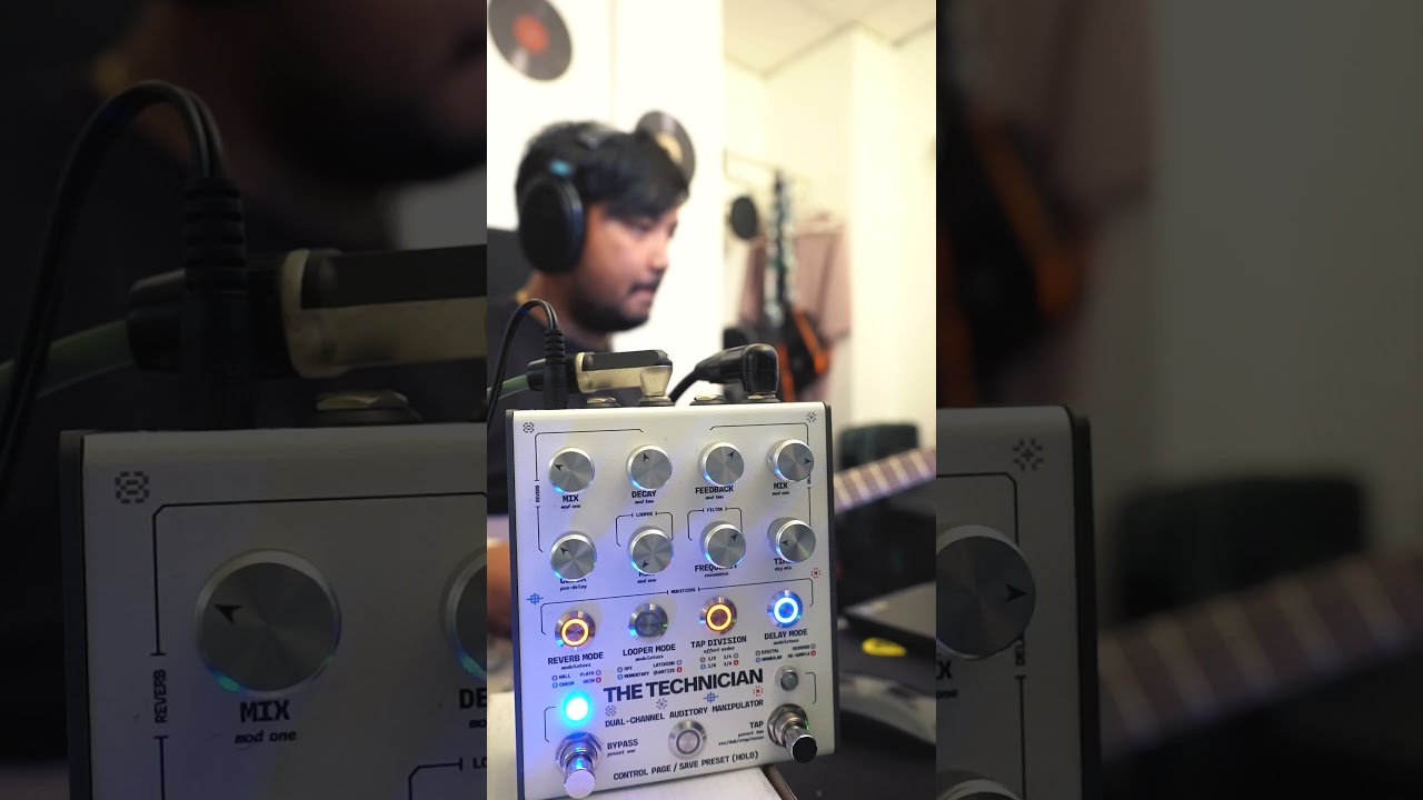 ギター THE TECHNICIAN /Mattews Effects Matthews Effects The Technician Dual Channel Auditory