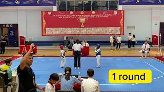 Taekwondo WTF. Republican tournament “Zhas Batyr”. Aktau-2023. 1/8 final. 🥋🔵