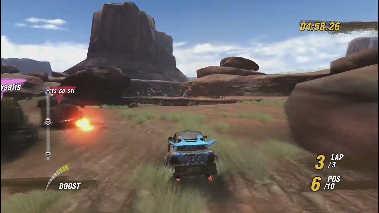 Playing MotorStorm Online YouTube