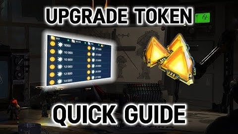 WAR ROBOTS| upgrade tokens and extermination guide