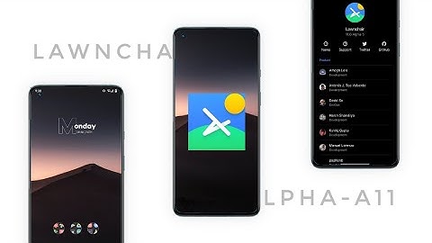 Lawnchair launcher for android 11 - installation & review