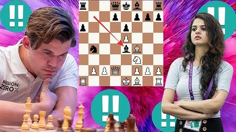Dissatisfying ches game | Magnus Carlsen vs Tania Sachdev 3