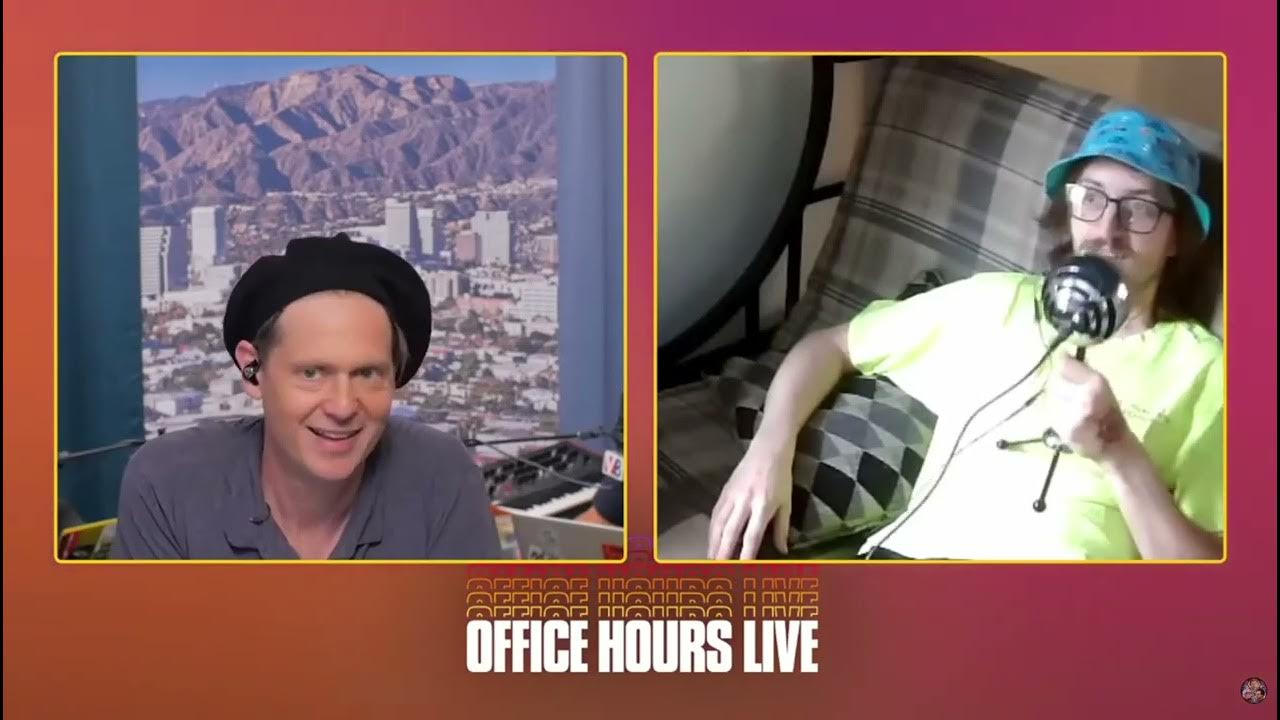 Joking around on Office Hours Live with Tim Heidecker YouTube