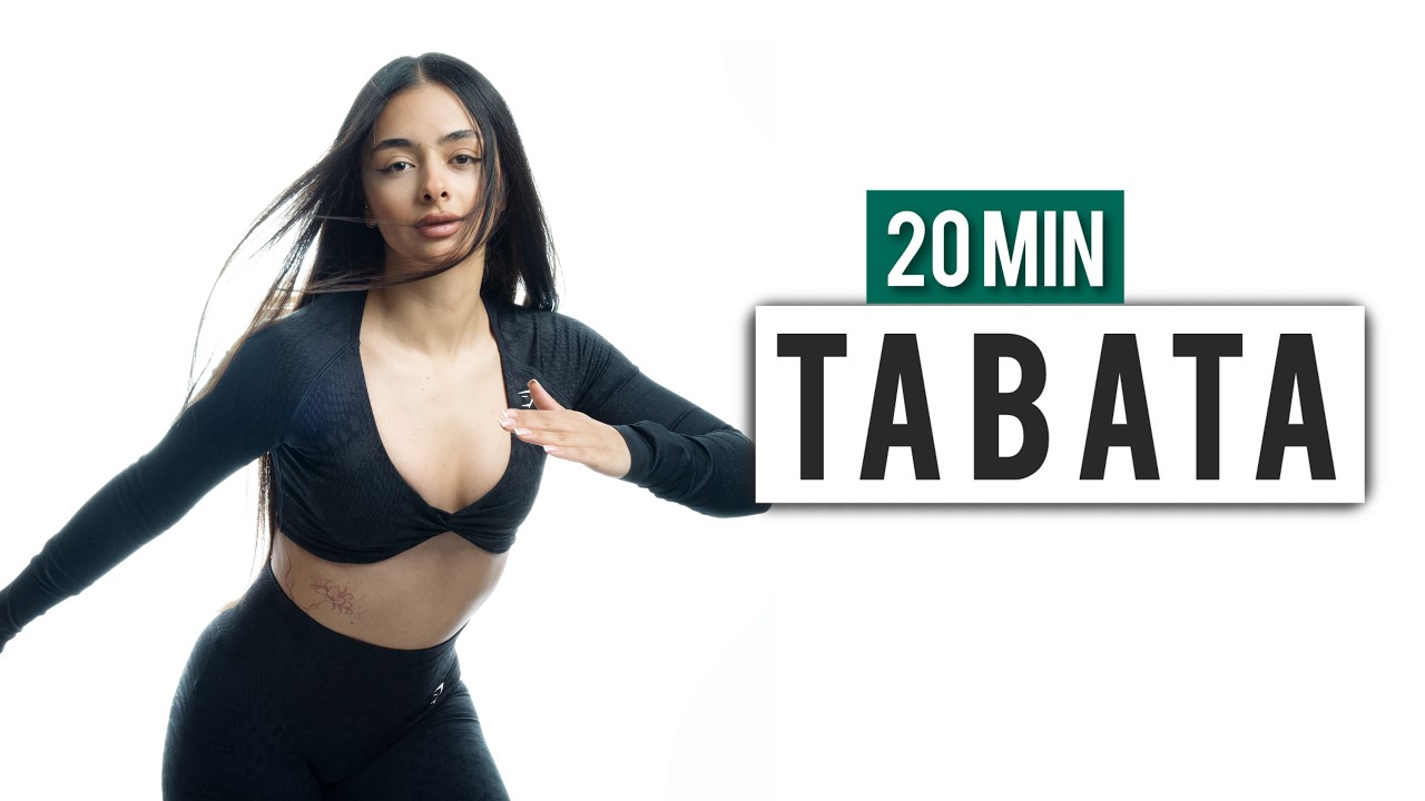 20-минутная убийственная тренировка по системе Табата | Сожгите 300 калорий 🔥 (Без оборудования, ...