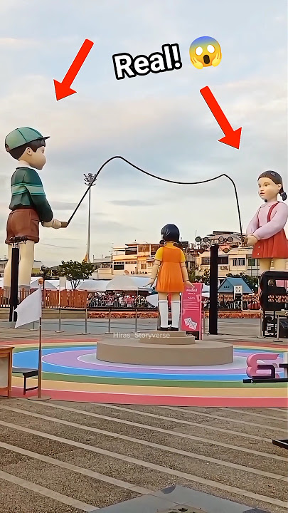 Squid game Jump rope in real life 😱 | squid game season 3 #shorts #squidgame #squidgame3