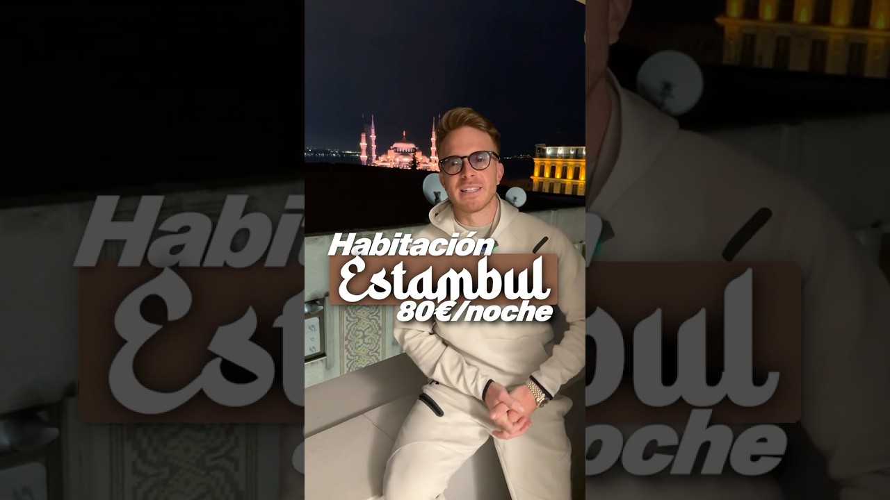 ¿240€ por 3 Noches en ESTE Hotel en Estambul? ¡Mira la Vista! 🇹🇷