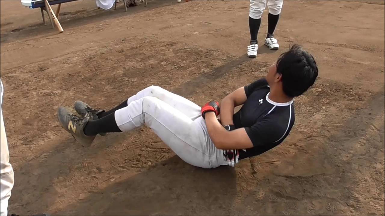 中学野球太郎vol 12 P70 ひねり腹筋 Youtube