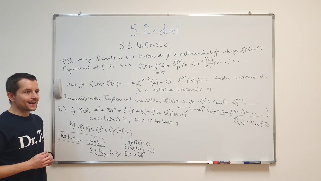 [Kompleksna analiza][18] Nultočke analitičkih funkcija