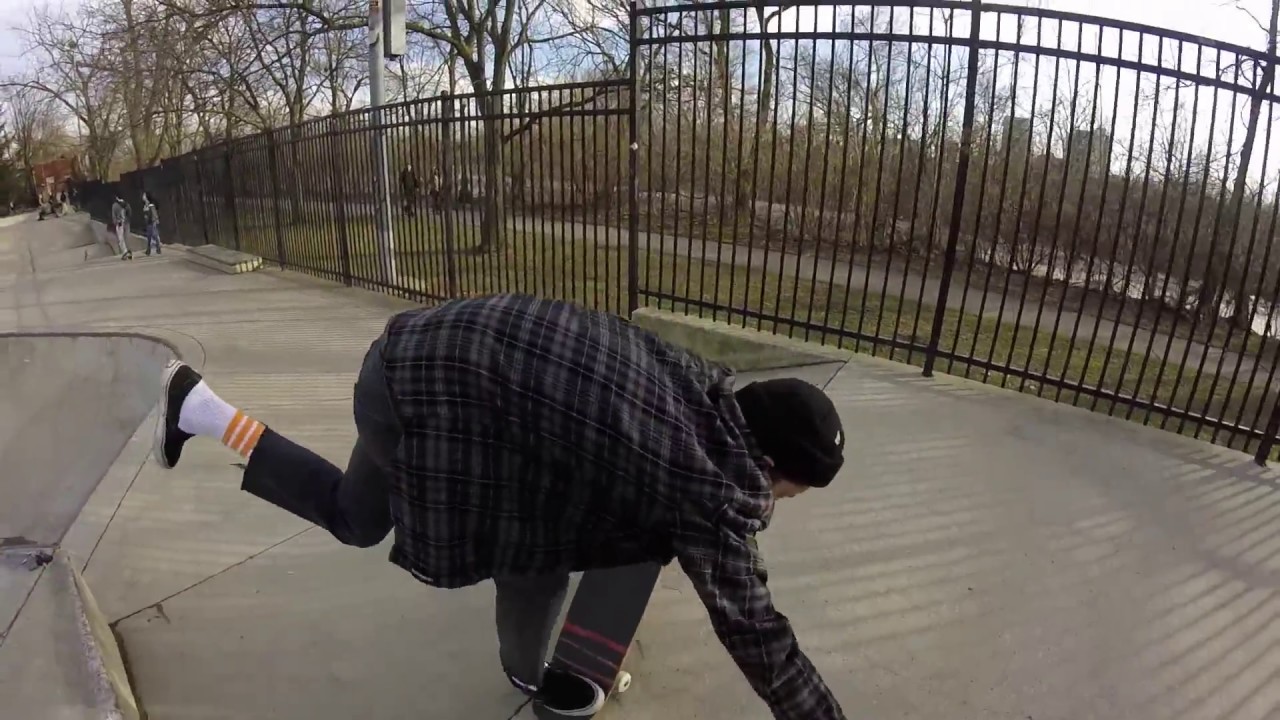 Lawton Skatepark Snowday Fort Wayne, Indiana YouTube