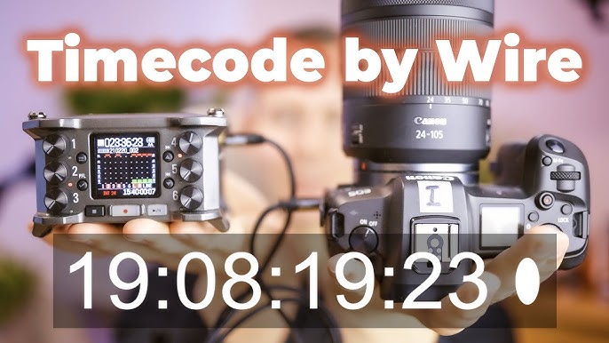 Timecode and Microphone to Camera Y-Cable