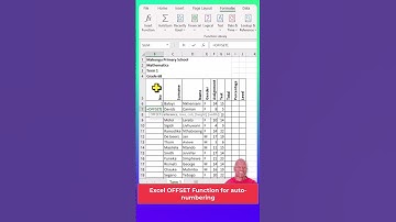 AUTO Numbering Made EASY with Excel OFFSET Function?