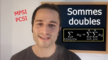 Sommes #3 - Maîtriser les Sommes doubles (MPSI/PCSI)