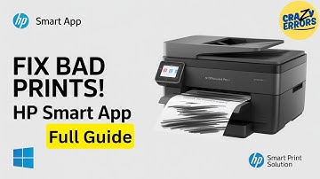Printing Streaks, Smears, or Faded Text? Fix HP OfficeJet Pro with HP Smart App (Windows 11 Guide)