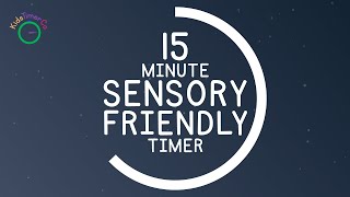 15 Minute Sensory Friendly Timer - Kids Visual Timer