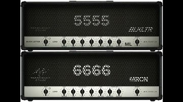 ML Sound Lab Amped Block Letter - Clip2