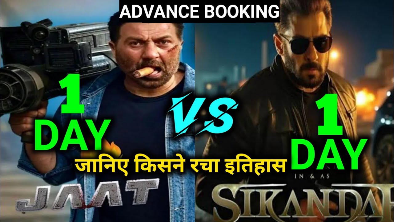 Sikandar Vs Jaat Box Office Collection | Sikandar First Day Advance Booking Report