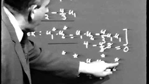 Part III: Linear Algebra, Lec 7: Dot Products