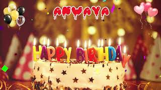 ANWAYA Happy Birthday Song – Happy Birthday to You
