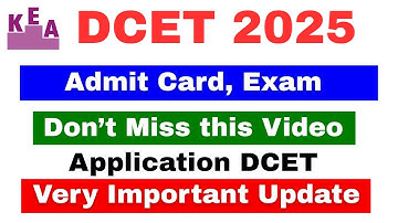 DCET 2025 ONLINE APPLICATION FILLING VIDEO-1 |Registration Process |HOw to Fill |Last Date 10-05-25