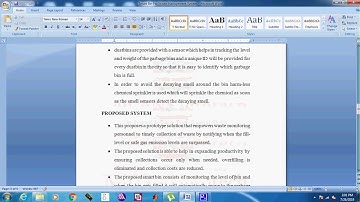 Smart Bin For Waste Management System-2019-20