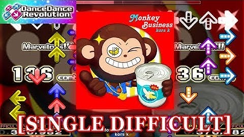 【DDR 2013】 Monkey Business [SINGLE DIFFICULT] 譜面確認＋クラップ