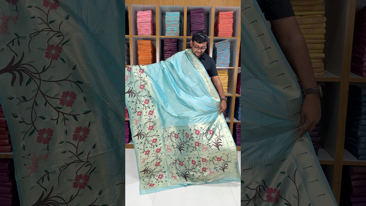 Authentic Paithani Soft Silk Saree