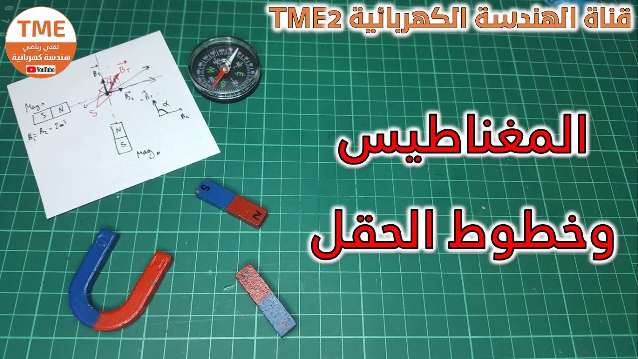 المغناطيس وخطوط الحقل عمليا