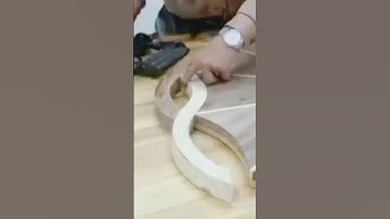 Video Tutorial To build A Table With Amazing Curves Will Make You Satisfied - Skillful woodworking