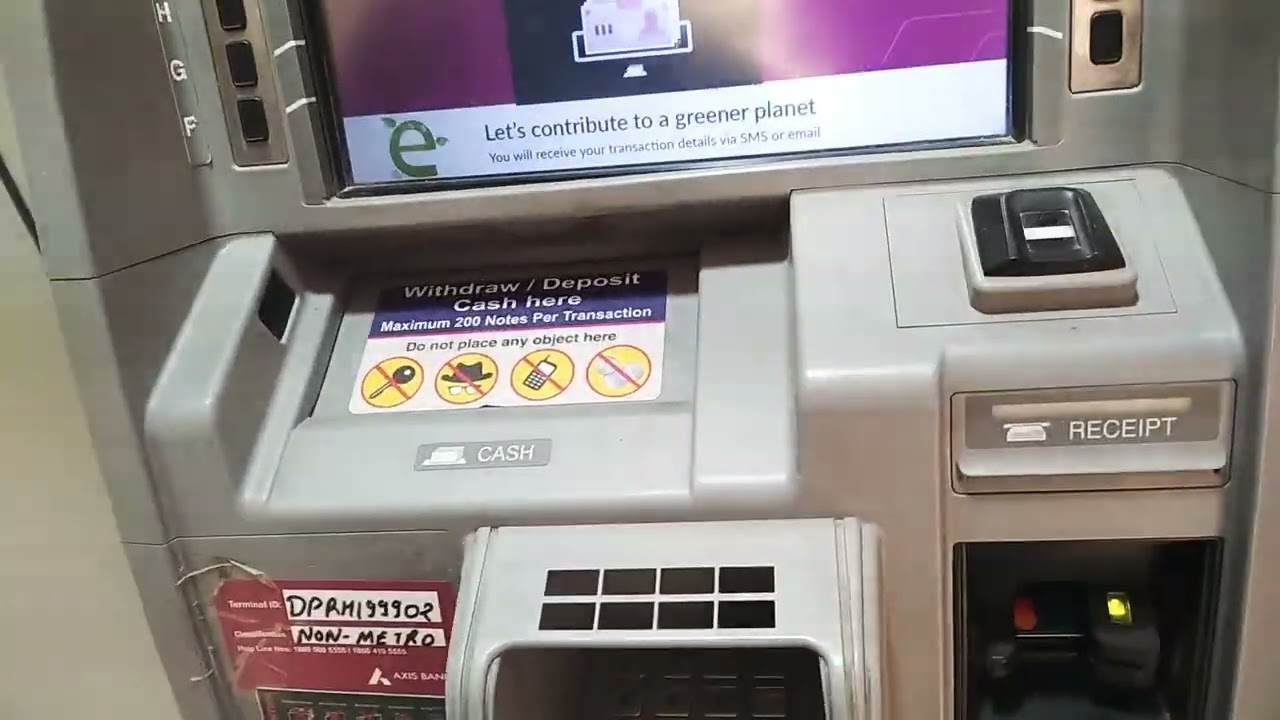 modern technology ATM machine in India 🇮🇳💯💯😲😲