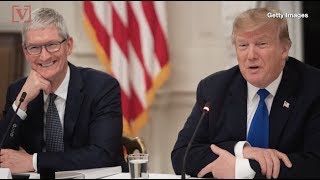 Trump Says No Tariff ‘Relief’ for Apple on Computer Parts Made in China