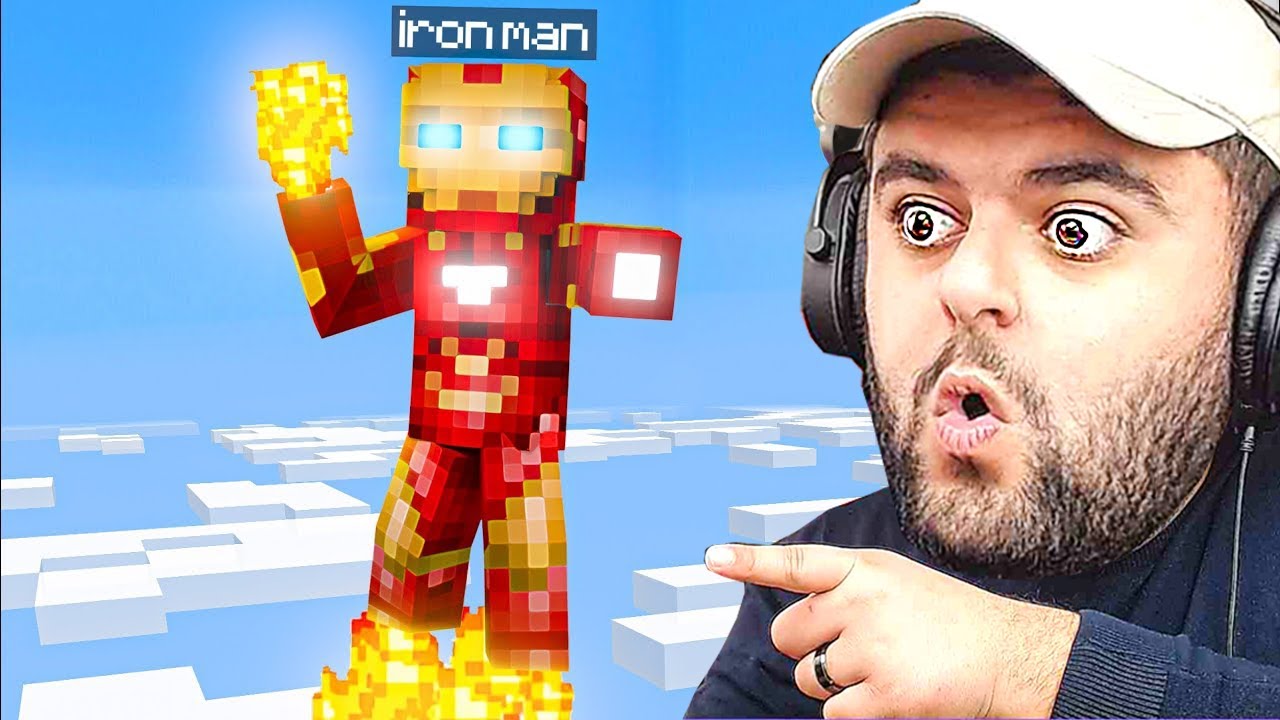 Minecraft მაგრამ რკინის-კაცი ვარ!