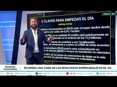 Llega el &lsquo;game over&rsquo; de los beneficios empresariales: se espera una ca&iacute;da del 6,8% seg&uacute;n FactSet