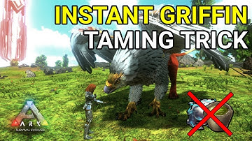 How To Tame Max Level(450) Royal Griffin, Fast Taming Trick | ARK Survival Evolved Mobile