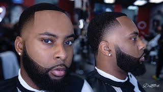 😤$200 HAIRCUTS 😤 // HOW TO: HIGH TAPER // FADED BEARD IN 4K