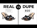 Real vs. Fake - Which Heels Are Comfortable To Wear? Bottega Veneta vs. EGO