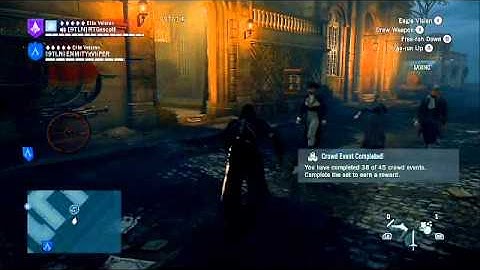 assassins creed unity crowd event farm