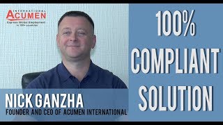 How You Avoid #MisclassificationRisks With #AcumenInternational