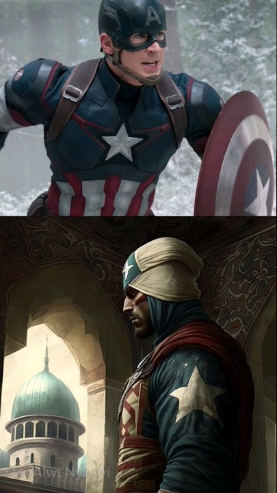 CAPTAIN AMERICA PERGI KE MASJID