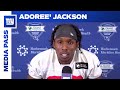 Adoree' Jackson: 'I'm willing to learn, willing to play and compete' | New York Giants