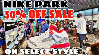 NIKE PARK SALE PADIN 50% OFF  BASKETBALL SHOES RED STICKER ONLY